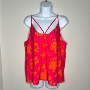 Emily Rose Red and Orange Relaxed Camisole